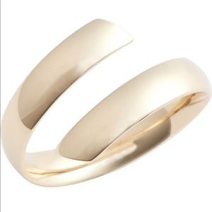 Bony Levy Bypass Ring 14k Gold Size 8